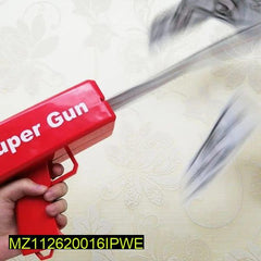 Super Money Gun Red Party Gift Toy for Kids