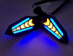 Premium Quality Turn Signals for Bikes Yellow Blue ABS