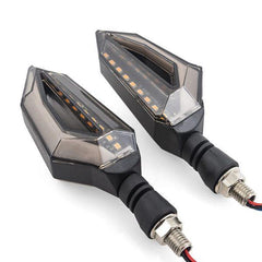 Premium Quality Bike Indicators Blue Amber LED Dual Color