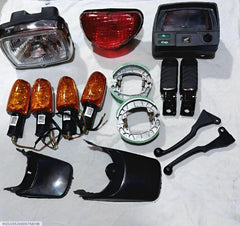 14 Pcs Bike Accessories Set ABS Plastic Pakistan