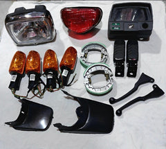 14 Pcs Bike Accessories Set ABS Plastic Pakistan