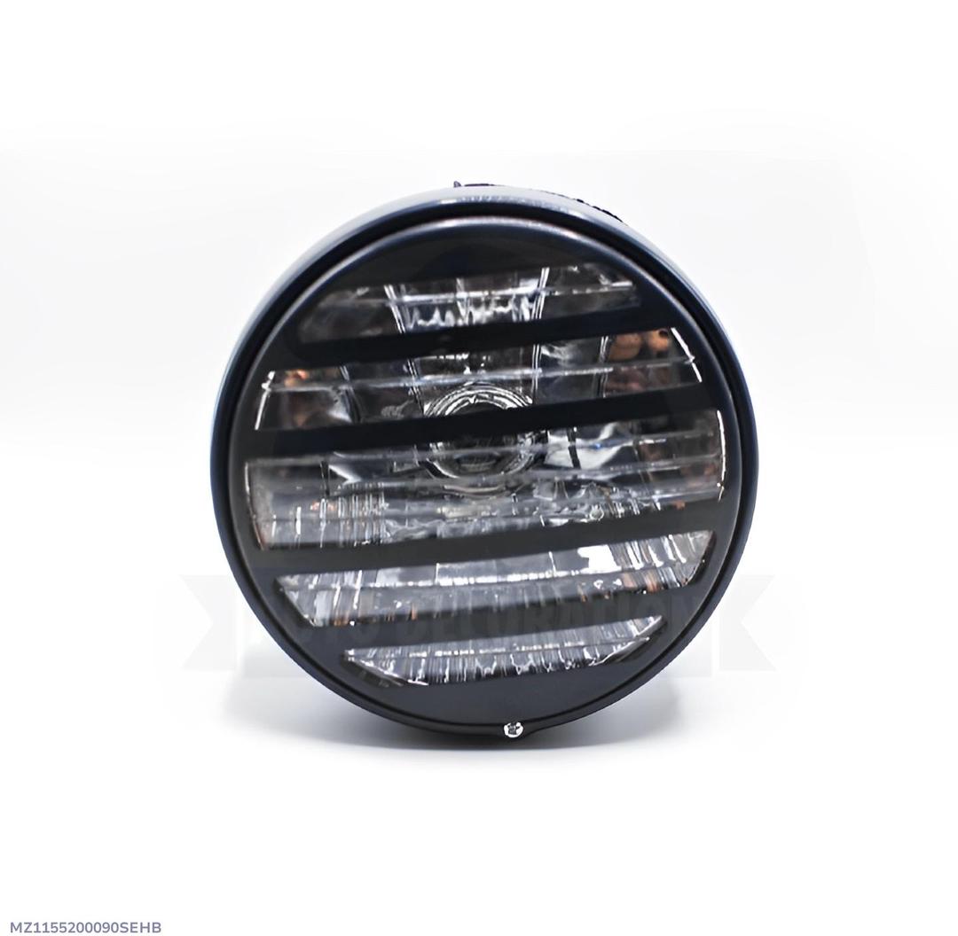 Black ABS Headlight for 70cc & 125cc Bikes