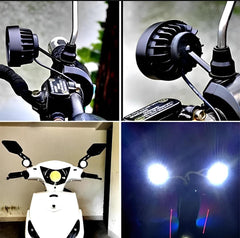 Premium LED Headlights for Motorcycles - Water Resistant & Long Range