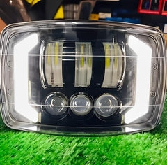 Premium Black Aluminum Headlight for Vehicles