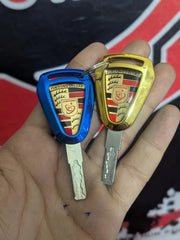 70cc Bike Key Switch Kit Golden Metal 3-Piece Set