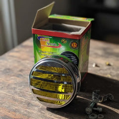 70cc Headlight Replacement Silver Yellow ABS