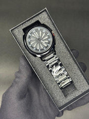 Stainless Steel Spinning Watch 30mm Multicolor