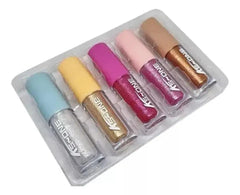 KS One Lip Gloss Set Multicolor Glossy Long Lasting