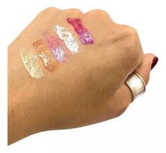 KS One Lip Gloss Set Multicolor Glossy Long Lasting