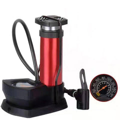Premium Quality 3 Pcs Tire Pump Set Black ABS