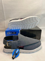 Men's Suede Fancy Sandals Peshawari Grey