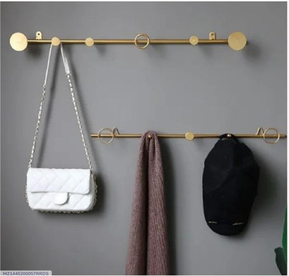 Golden Metal Wall Hanging for Modern Home Decor