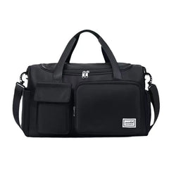 Black Oxford Cloth Large Storage Bag for Travel & Daily Use