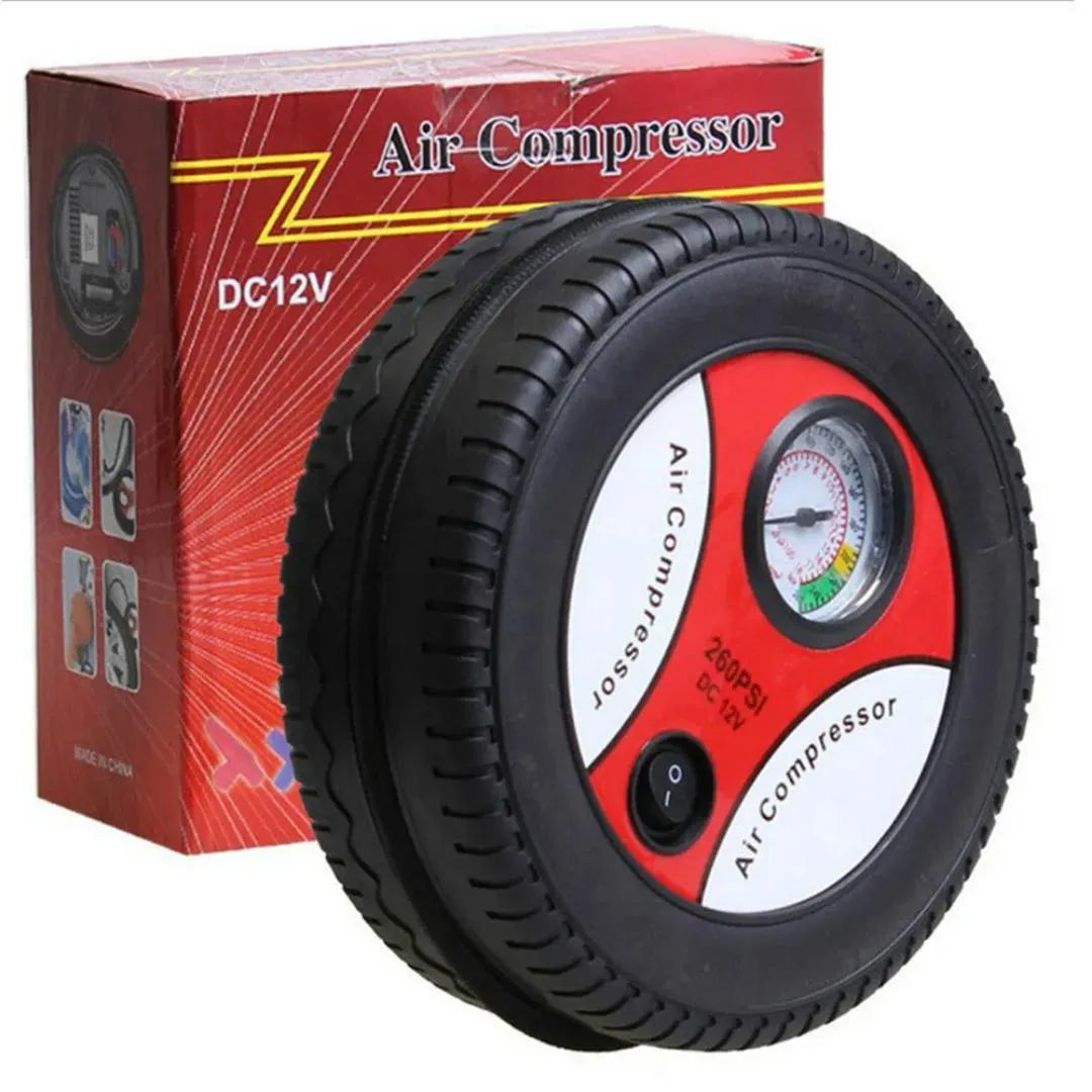 Electric Tire Inflator 12V Portable Car Bike Scooter