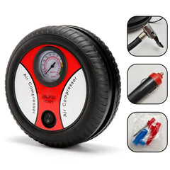 Electric Tire Inflator 12V Portable Car Bike Scooter