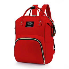 Large Capacity Mummy Bag Multi-function Women Backpack Nursing Bag for Baby Care Unisex Travail Backpack (Random color)