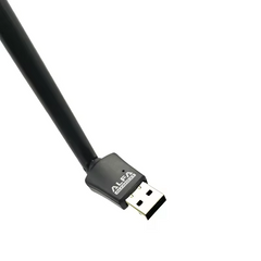 UW11 Alfa Net Wireless-N USB WiFi Adapter with Antenna | 2.4GHz 150/300Mbps High-Speed Network Dongle for PC, Laptop, Windows & Linux – IEEE 802.11b/g/n, Soft AP Utility