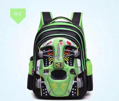 Schoolbag New Car Design | Primary School Backpack for Boys | Durable Children’s Student Bag | Blue