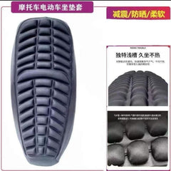Motorcycle 3D Breathable Non-Slip Seat Cushion Pad – Pain Relief Comfort Cover for CD 70, CD 100, GS 150, GR 150, YBR and Similar Bike Seats