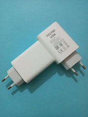 Tecno 45W Original Fast Charging Power Adapter | USB Type-A Wall Charger for Tecno Smartphones | 45W Fast Charger