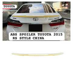 ABS Spoiler for Toyota Corolla 2015 – RS Style Rear Trunk Spoiler China