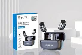 BOYA BY-MW10 Wireless Microphone | Original Wireless Lavalier Microphone System for Video Recording, Interviews & Content Creation