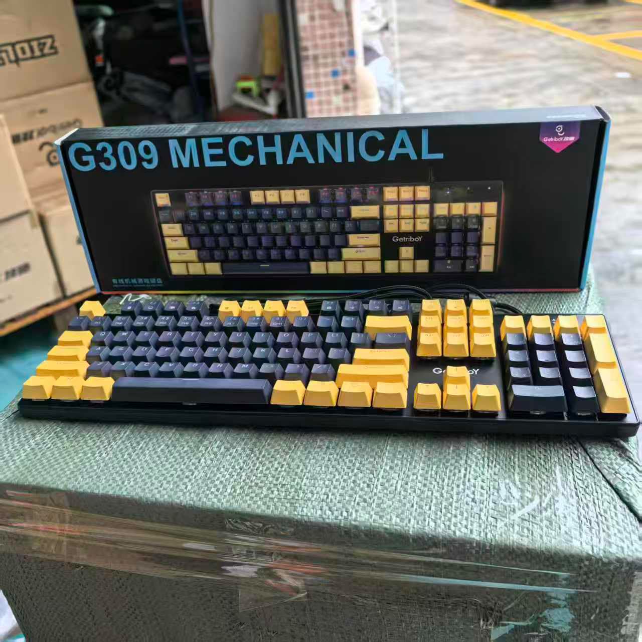 Everforest G-309 Wired Mechanical Gaming RGB Keyboard