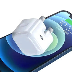 35W Charger PD 35W Charger 3PIN Power Adapter With Type-C to Type-C Cable And Without Cable Compatible with 15 & 16 Series