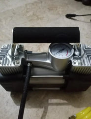 12v Air Compressor for Car Tires Black