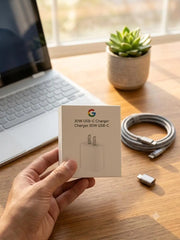 Google 30W USB-C Fast Charger (Original) – PD 3.0 Fast Charging Adapter