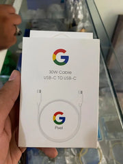 Google Pixel Original 30W USB-C to USB-C Fast Charging Cable | Type-C Data & Charging Cabley
