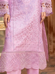 Simt - U3A Stylish Lilac Embroidered Women's Stitched Suit - 3 Pcs Set
