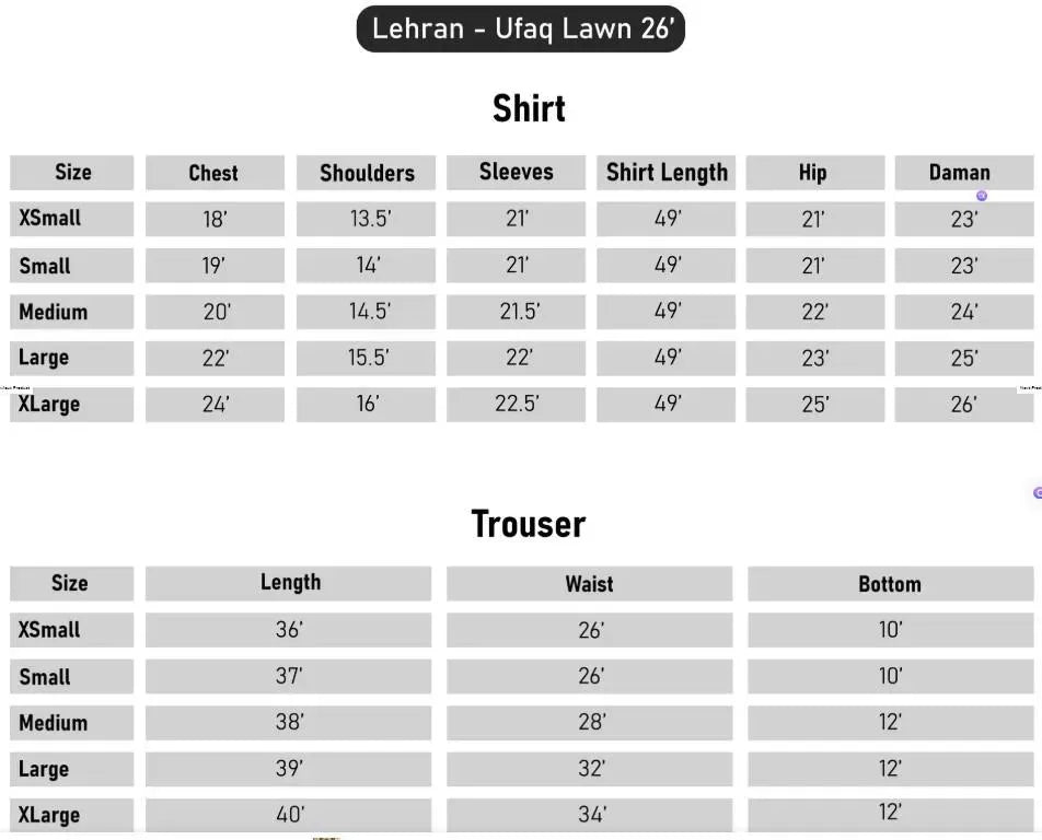 Lehran - U4B Women's Stitched Embroidered Lawn Suit - 3 Pcs In Black