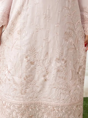 Ziya - U5B Stunning Embroidered Lawn Suit for Women - 3 Pcs Set in Beige