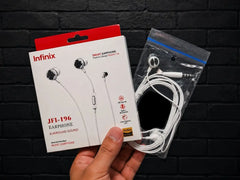 Clear Voice Wired Earphones White