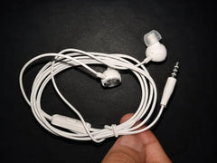 Clear Voice Wired Earphones White