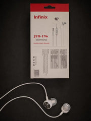 Clear Voice Wired Earphones White