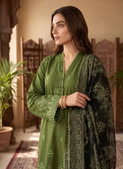 Rozina 3 Pcs Stitched Women's Embroidered Lawn Suit