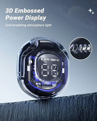 Air 39 Transparent Bluetooth Earbuds – Super Bass, ENC Noise Reduction & HD Calling | Bluetooth 5.3