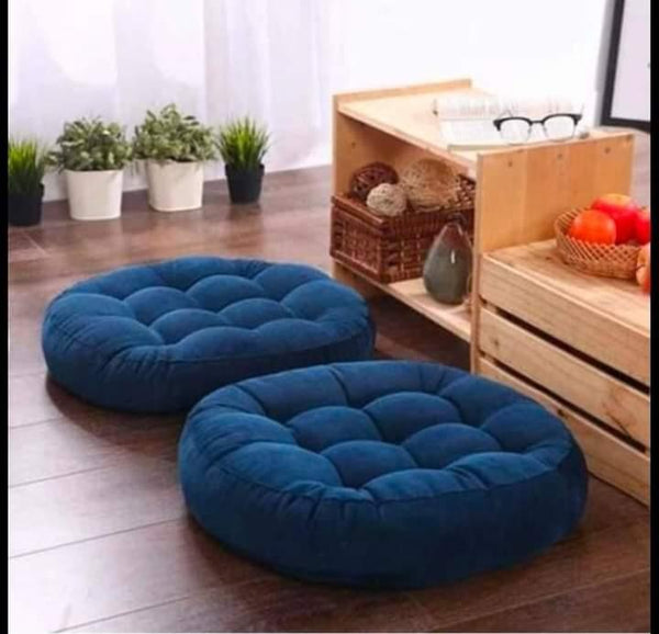 Velvet Floor Cushions 21x21 Waterproof Pakistan
