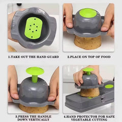 14-in-1 Mandoline Slicer & Vegetable Chopper | Multifunctional Food Cutter & Grater