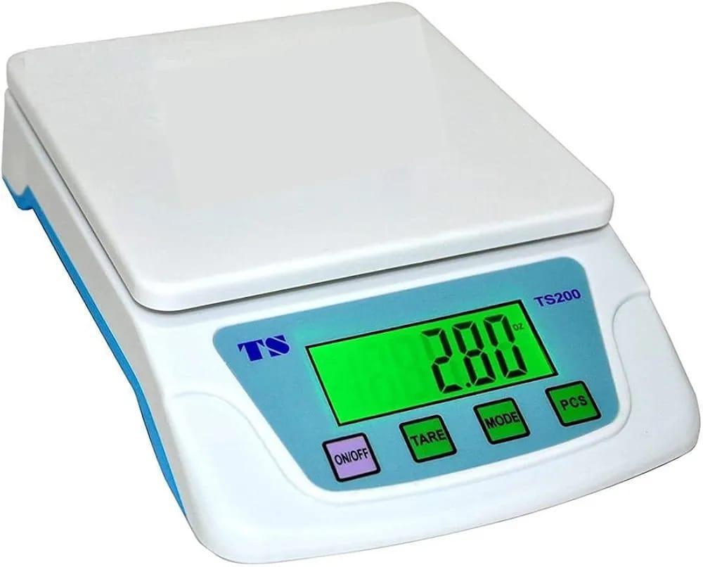 Kitchen Scale 6kg Digital White Blue Easy Use