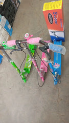 Scooty for Kids Heavy-Duty Outdoor e wheels Scotty with Hand Breaks, Adjustable Handlebar Strong Frame, Lightweight, Smooth and Fun Ride Kids Scooty Cycle, Tyre Lights