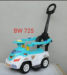 Kids' Riding Car Blue ABS Plastic Durable