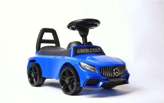 Kids Blue ABS Driving Car for Indoor Outdoor Play