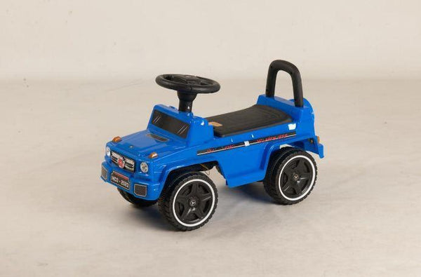 Blue ABS Plastic Kids Riding Car for Safe Play
