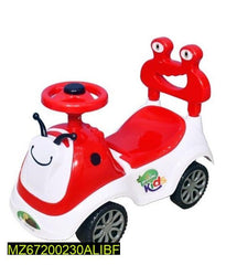 Red Crab Head Kids Ride-On Toy for Ages 1-5