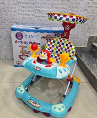 Kids Walker with Toy & Spinning Top for 6-18M