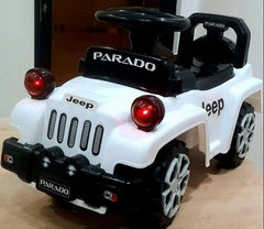 Kids Riding Jeep Toy Black 2-4Yrs Safe Durable