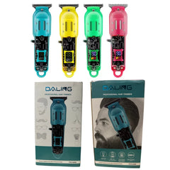 Transparent LCD Electric Hair Trimmer | USB Rechargeable | Professional Grooming